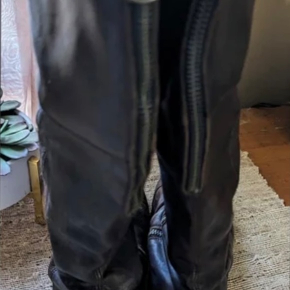 Fiorentini + Baker chocolate brown leather boots 38 - Picture 4 of 5